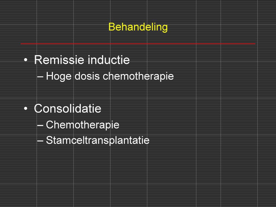 chemotherapie