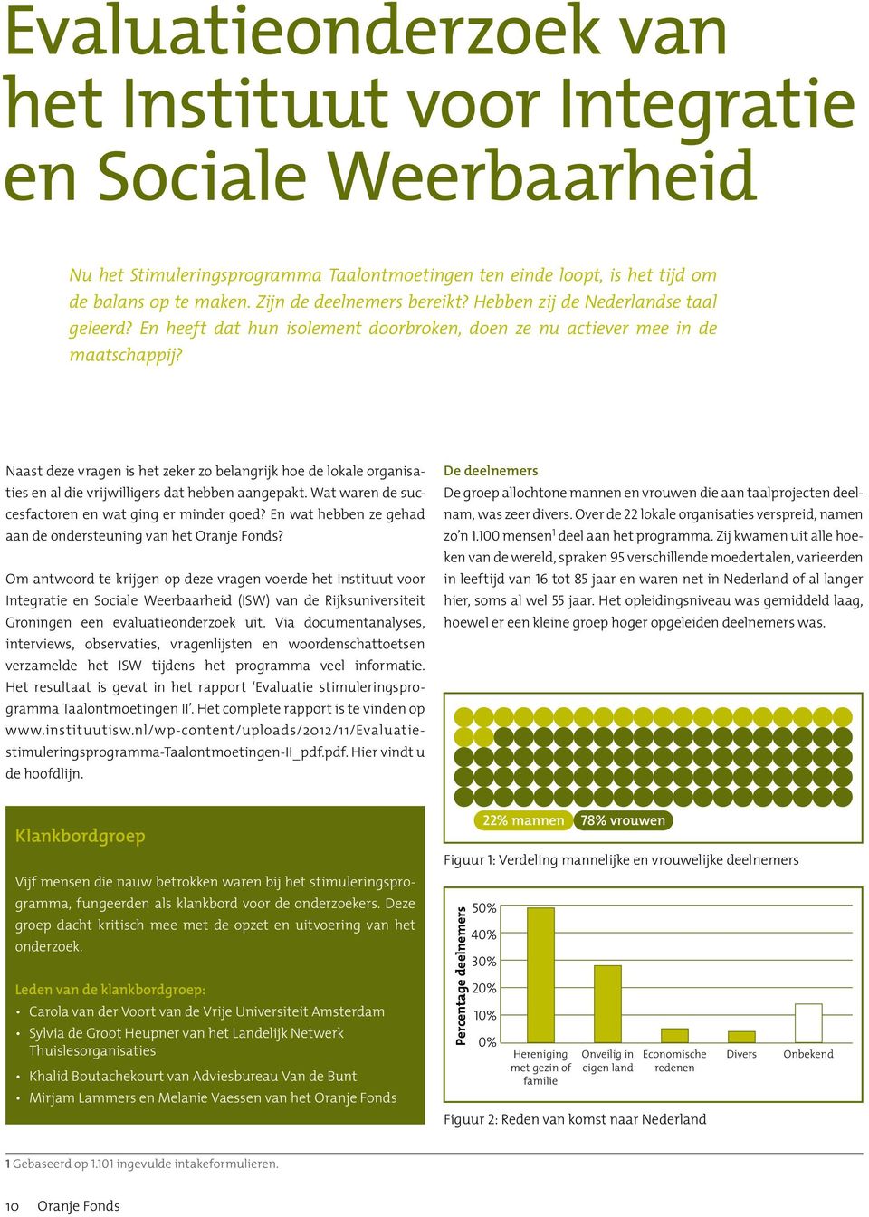 Naast deze vragen is het zeker zo belangrijk hoe de lokale organisaties en al die vrijwilligers dat hebben aangepakt. Wat waren de succesfactoren en wat ging er minder goed?