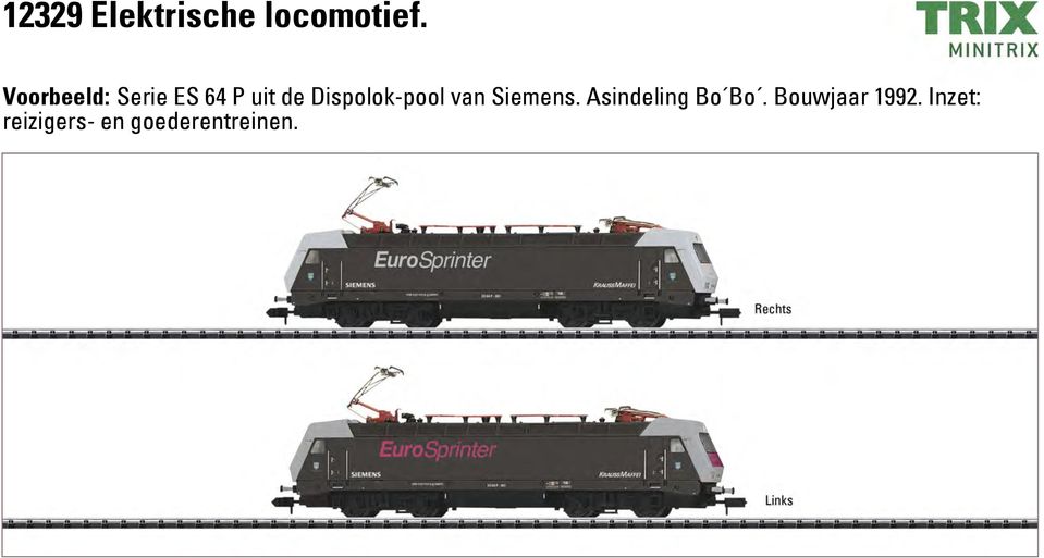 Dispolok-pool van Siemens.