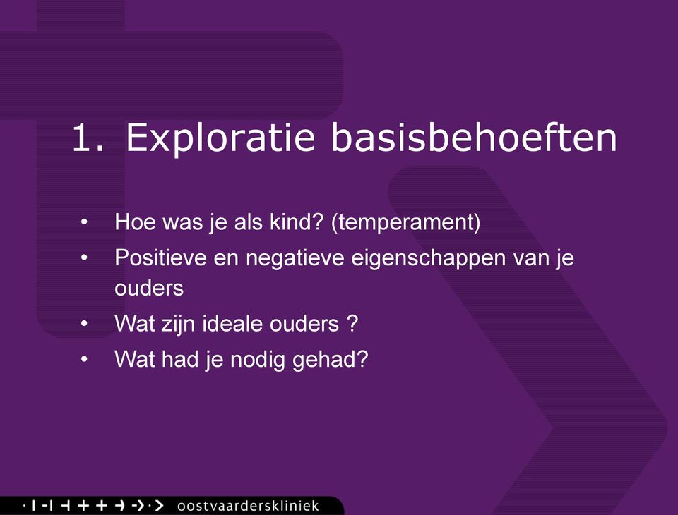 (temperament) Positieve en negatieve