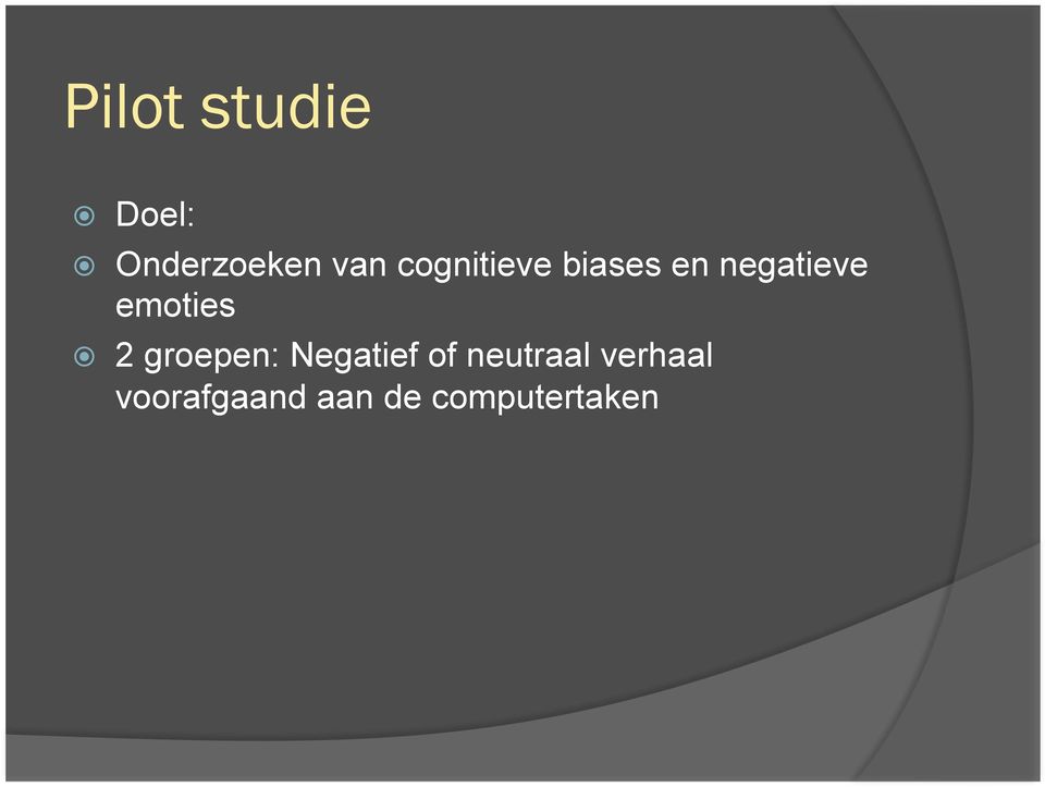 emoties 2 groepen: Negatief of