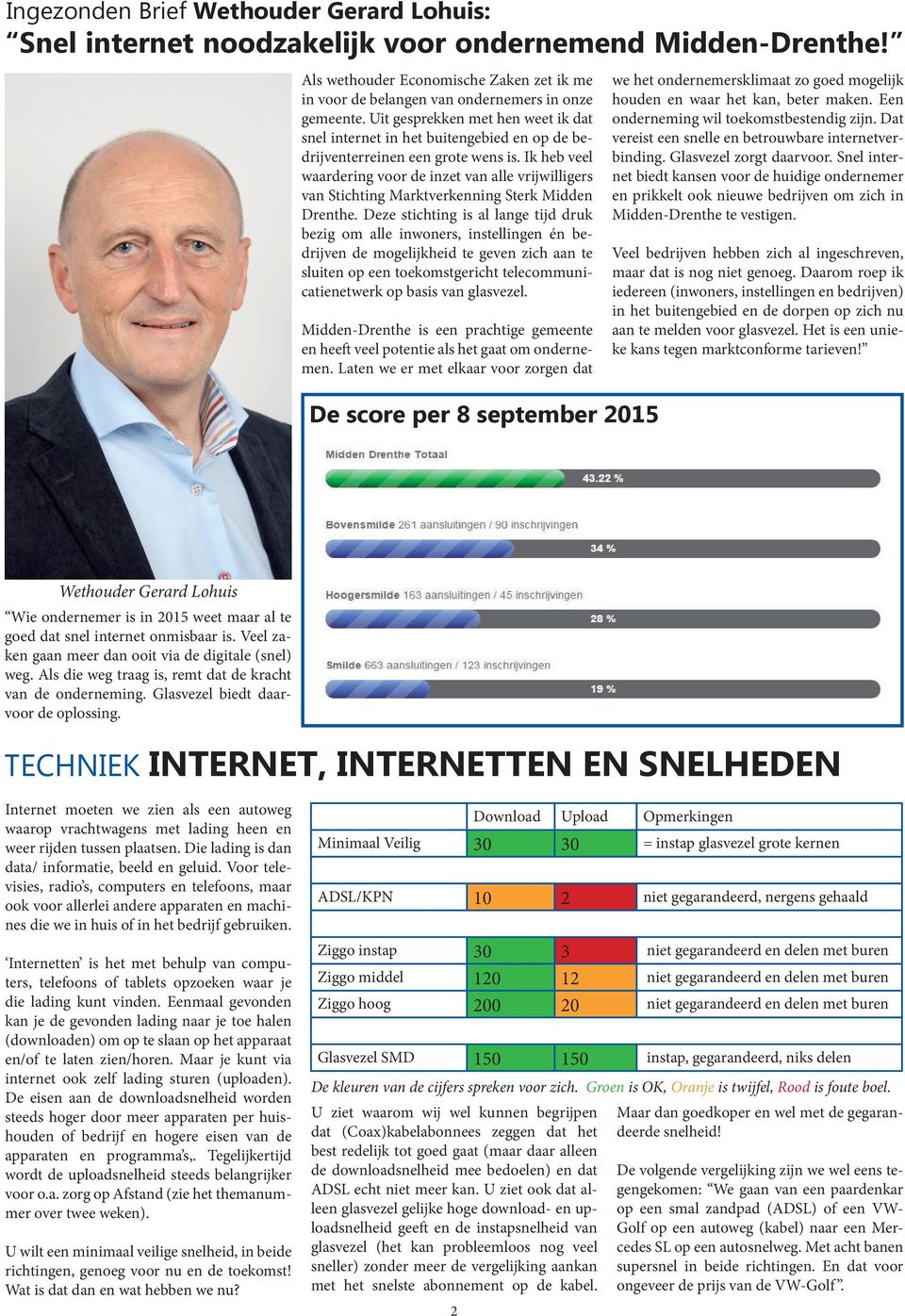 Ik heb veel waardering voor de inzet van alle vrijwilligers van Stichting Marktverkenning Sterk Midden Drenthe.