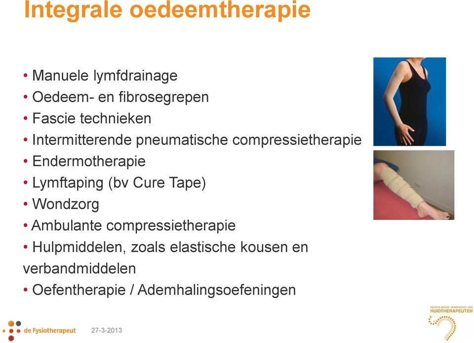 Lymftaping (bv Cure Tape) Wondzorg Ambulante compressietherapie Hulpmiddelen,