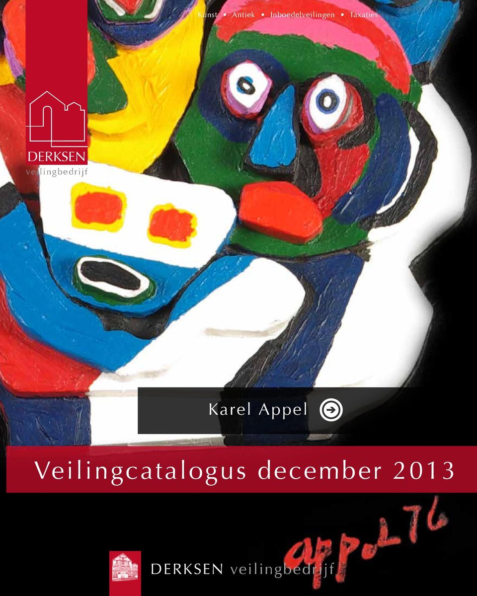 Karel Appel Veilingcatalogus