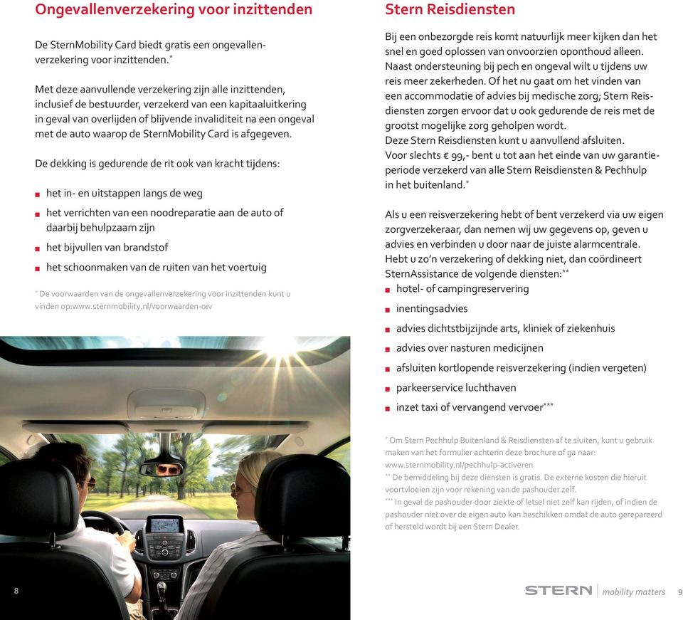 waarop de SternMobility Card is afgegeven.