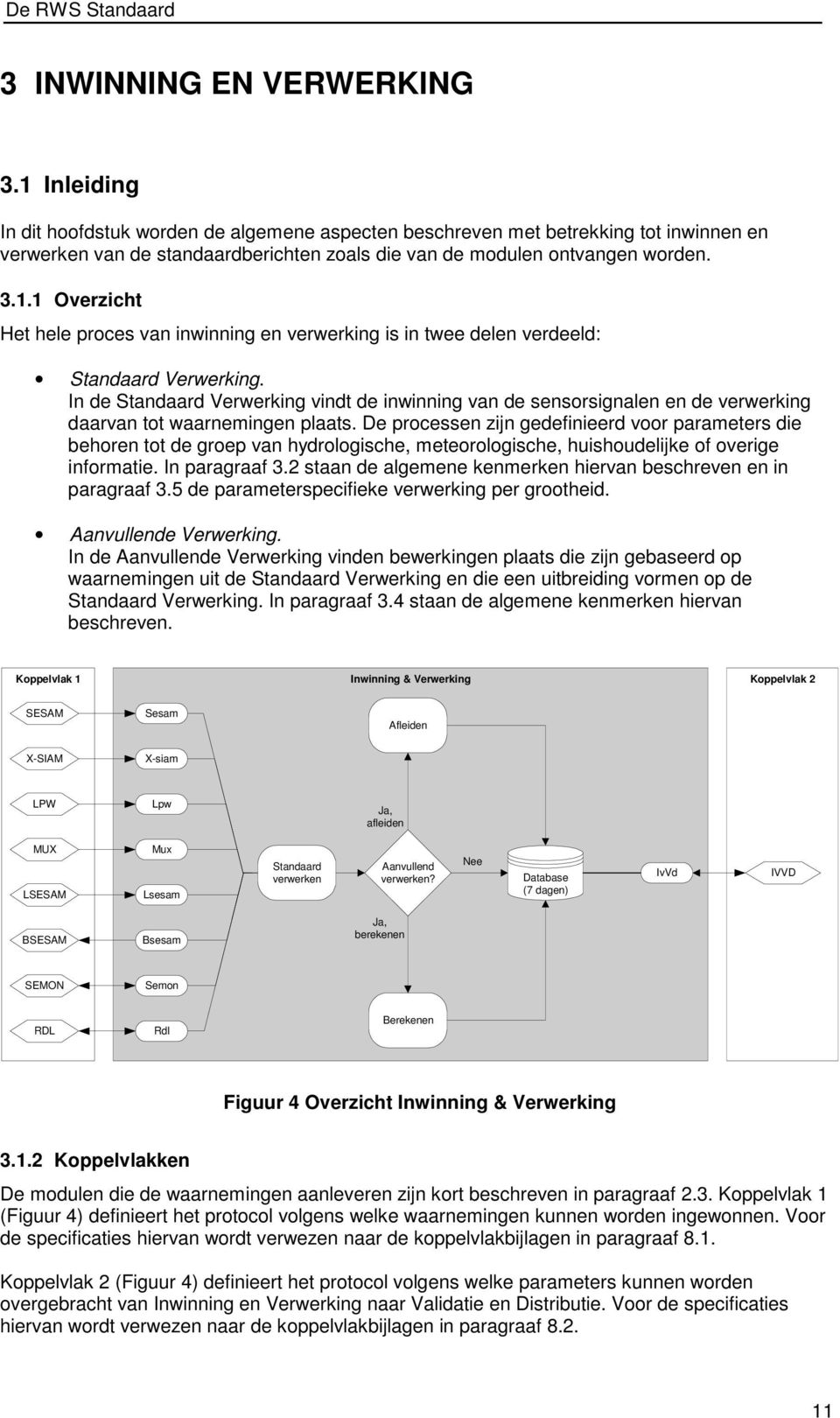 . Overzicht Het hele proces van inwinning en verwerking is in twee delen verdeeld: Standaard Verwerking.