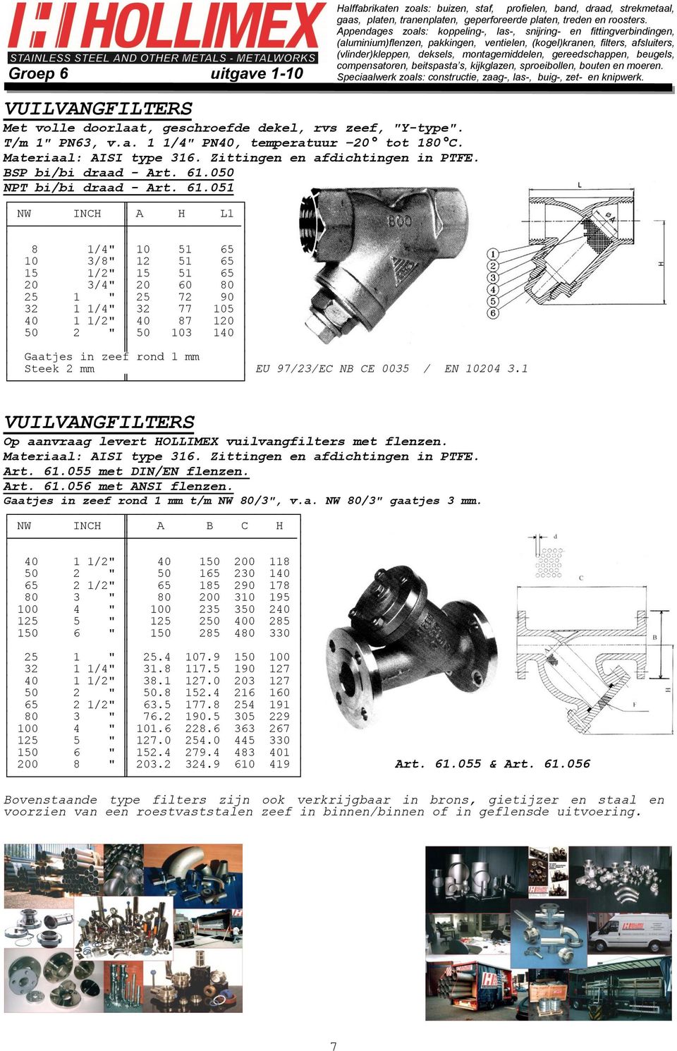 050 NPT bi/bi draad - Art. 61.