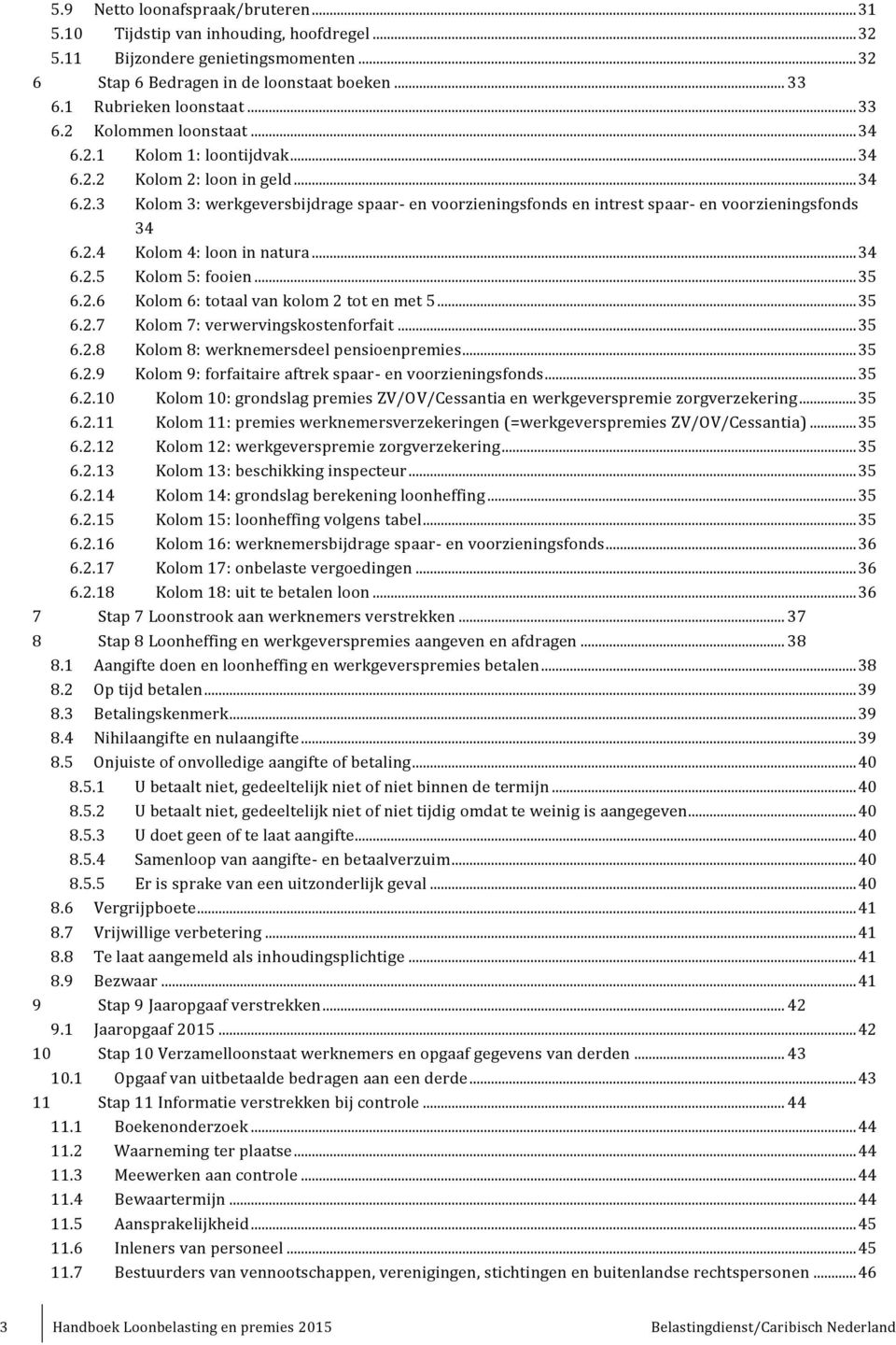 2.4 Kolom 4: loon in natura... 34 6.2.5 Kolom 5: fooien... 35 6.2.6 Kolom 6: totaal van kolom 2 tot en met 5... 35 6.2.7 Kolom 7: verwervingskostenforfait... 35 6.2.8 Kolom 8: werknemersdeel pensioenpremies.