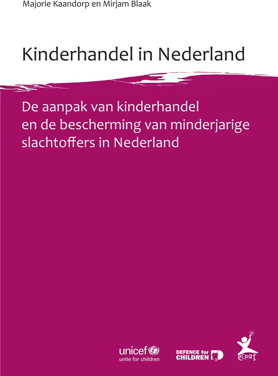 van kinderhandel en de bescherming