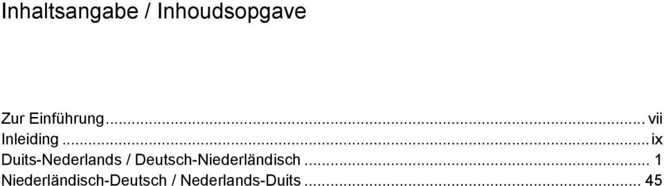 ..ix Duits-Nederlands /