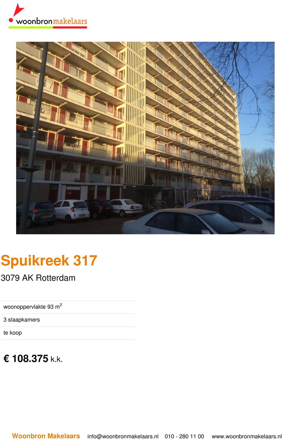 koop 108.375 k.k. Woonbron Makelaars