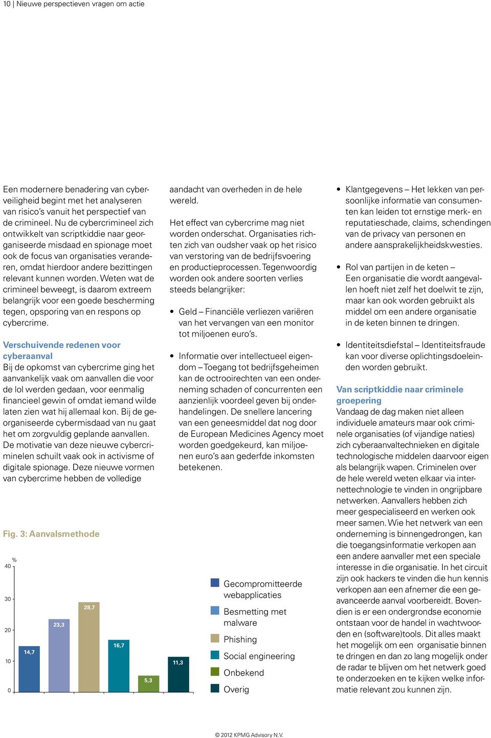 Weten wat de crimineel beweegt, is daarom extreem belangrijk voor een goede bescherming tegen, opsporing van en respons op cybercrime.