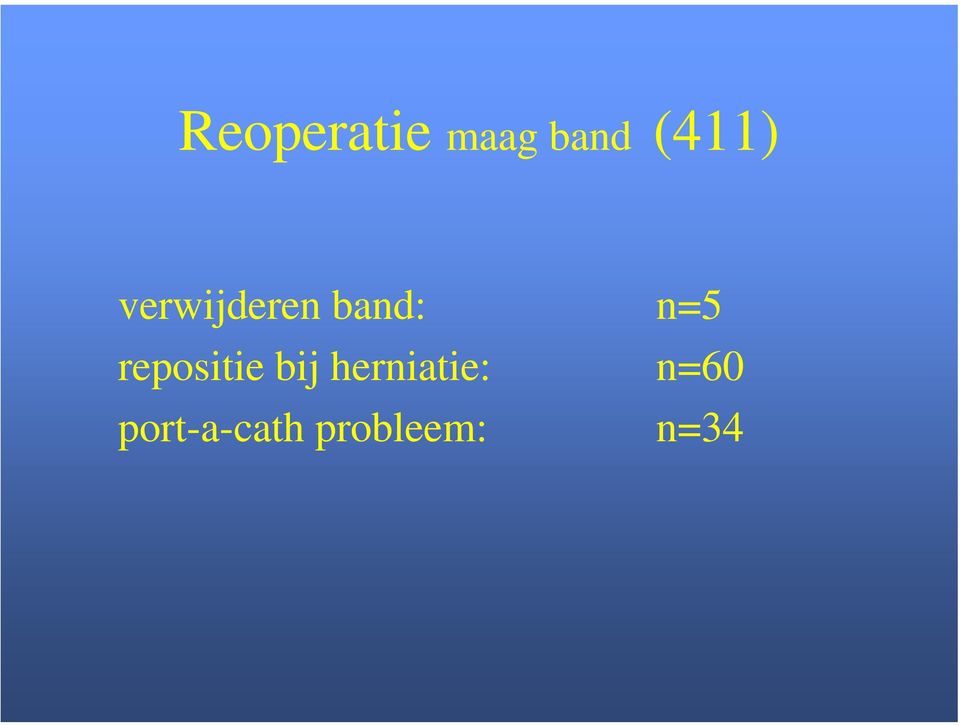 repositie bij herniatie: