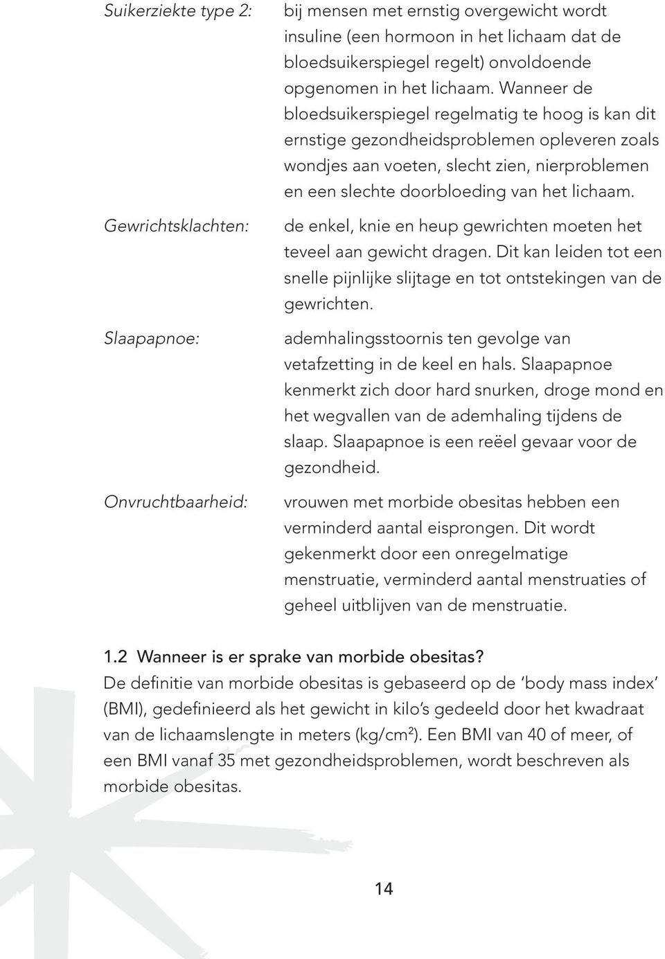 Wanneer de bloedsuikerspiegel regelmatig te hoog is kan dit ernstige gezondheidsproblemen opleveren zoals wondjes aan voeten, slecht zien, nierproblemen en een slechte doorbloeding van het lichaam.