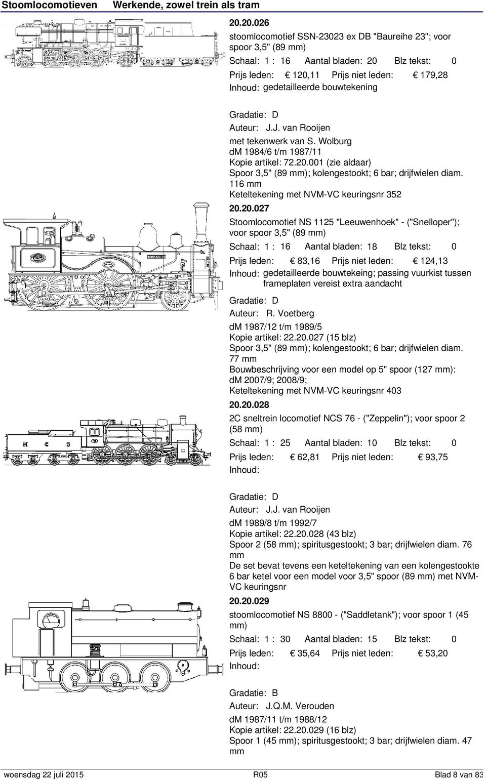 Wolburg dm 984/6 t/m 987/ Kopie artikel: 72.