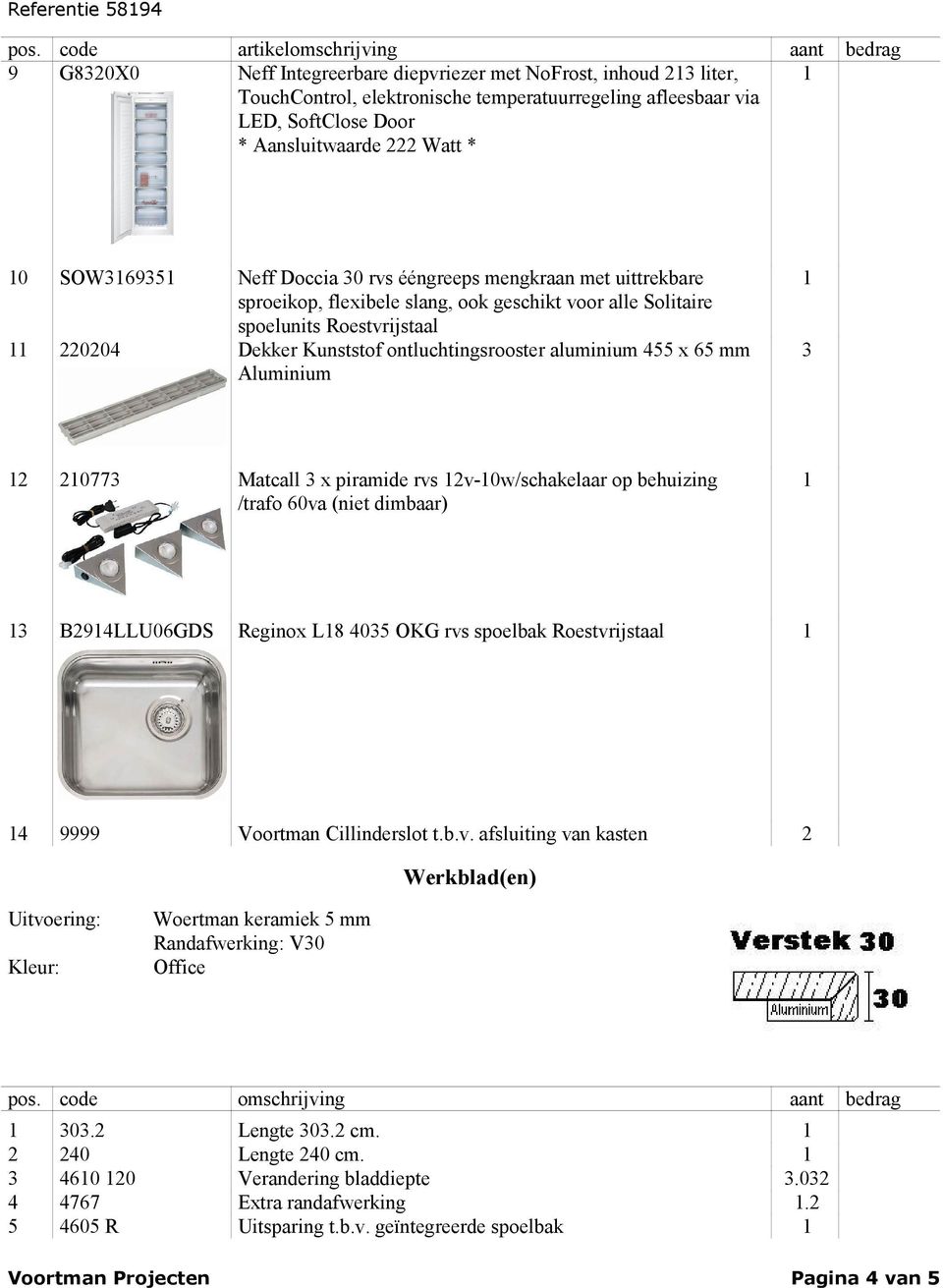 Watt * aant 0 SOW36935 220204 Neff Doccia 30 rvs ééngreeps mengkraan met uittrekbare sproeikop, flexibele slang, ook geschikt voor alle Solitaire spoelunits Roestvrijstaal Dekker Kunststof