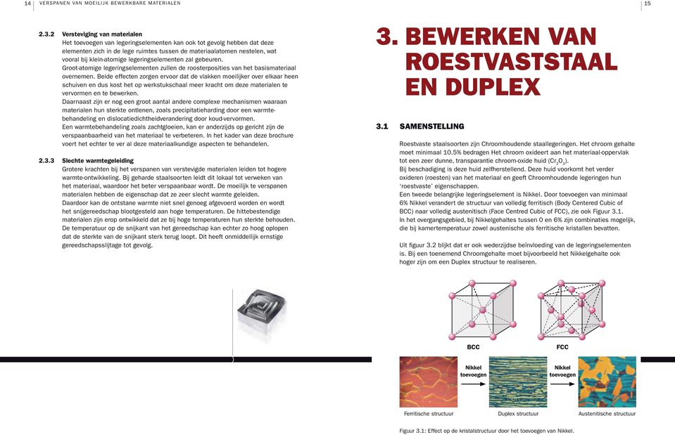 klein-atomige legeringselementen zal gebeuren. Groot-atomige legeringselementen zullen de roosterposities van het basismateriaal overnemen.