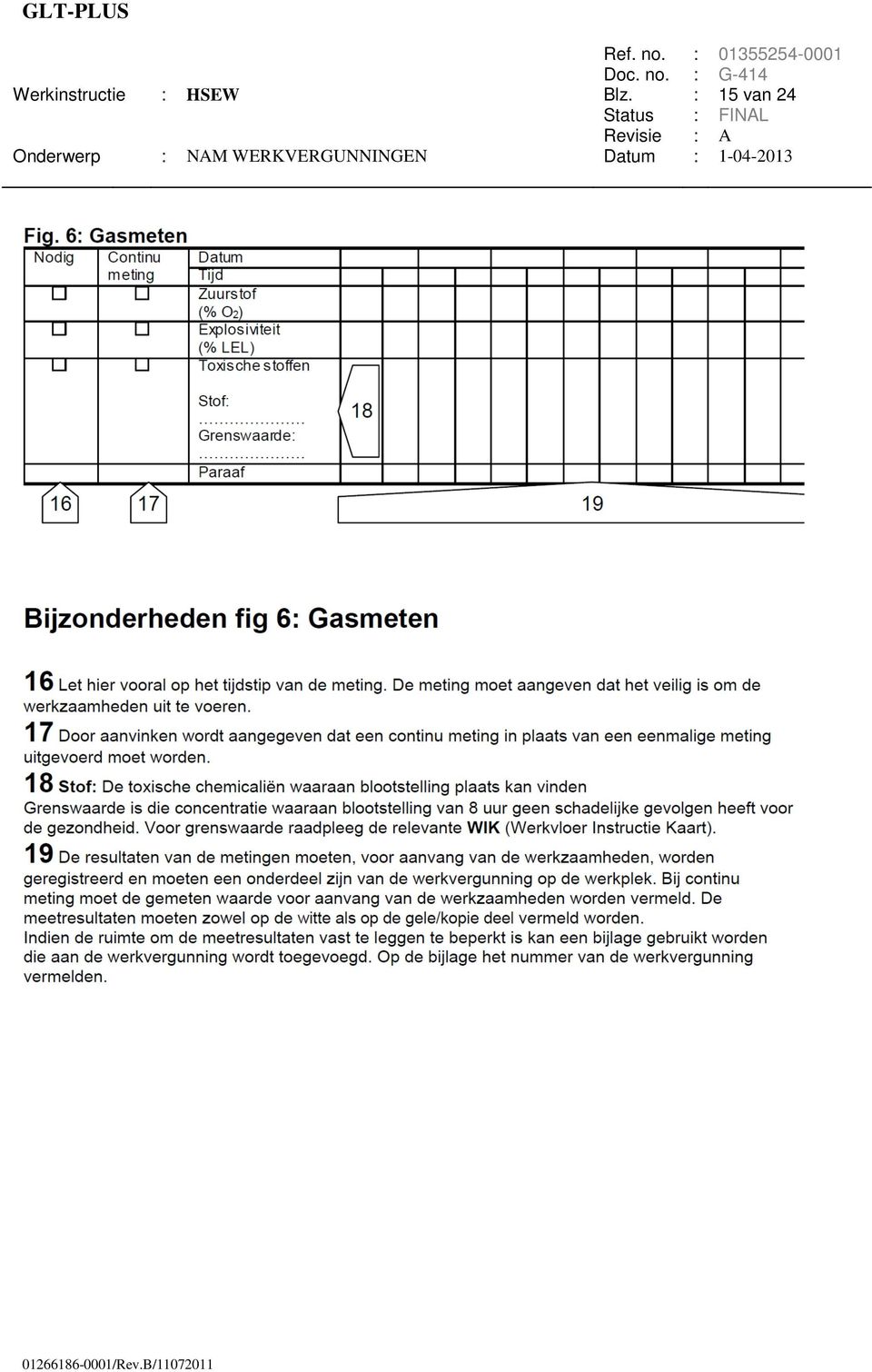 G-414 Werkinstructie HSEW Blz.