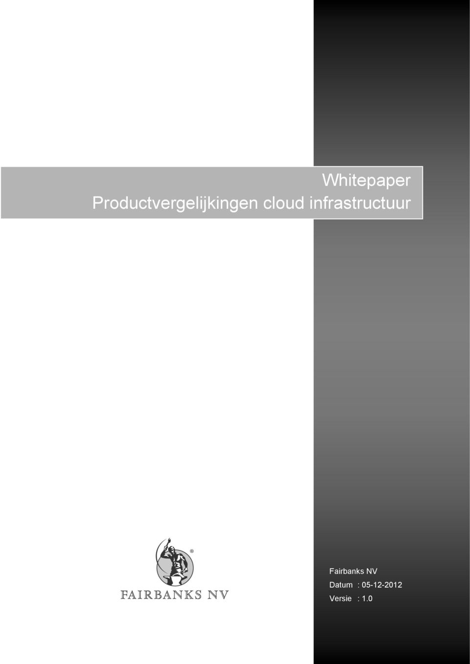 cloud infrastructuur