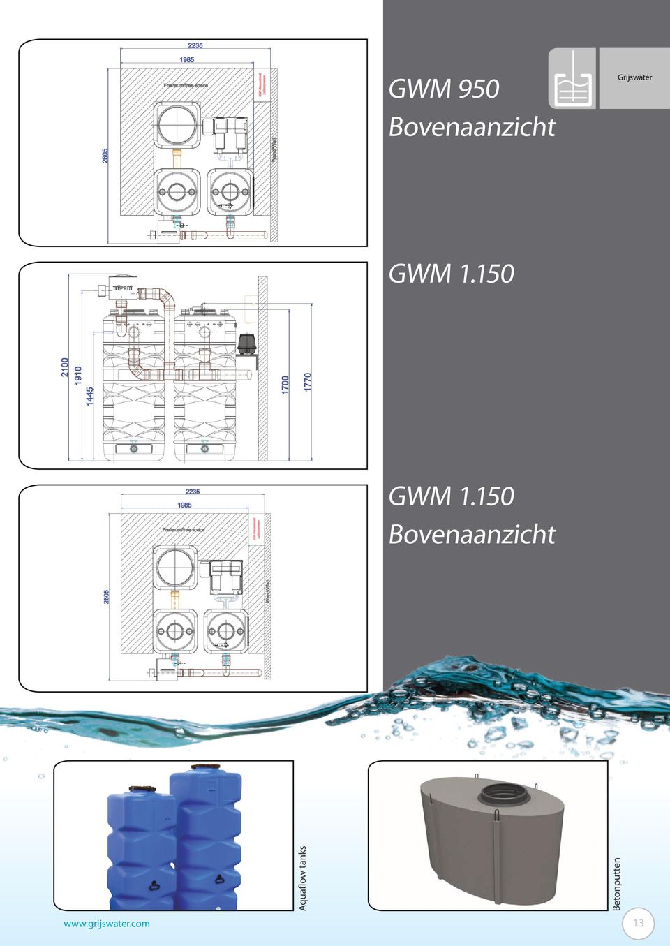 150 Bovenaanzicht