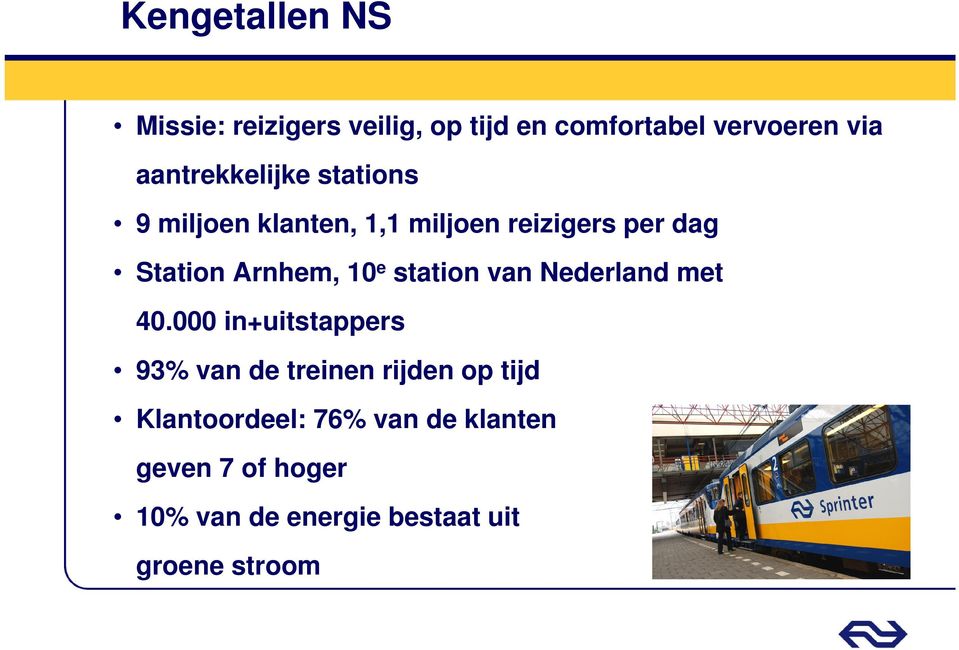 Arnhem, 10 e station van Nederland met 40.