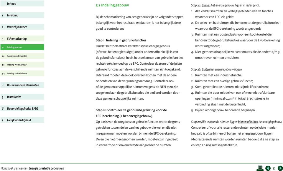 gebruiksfuncties Omdat het toelaatbare karakteristieke energiegebruik (oftewel het energiebudget) onder andere afhankelijk is van de gebruiksfunctie(s), heeft het toekennen van gebruiksfuncties