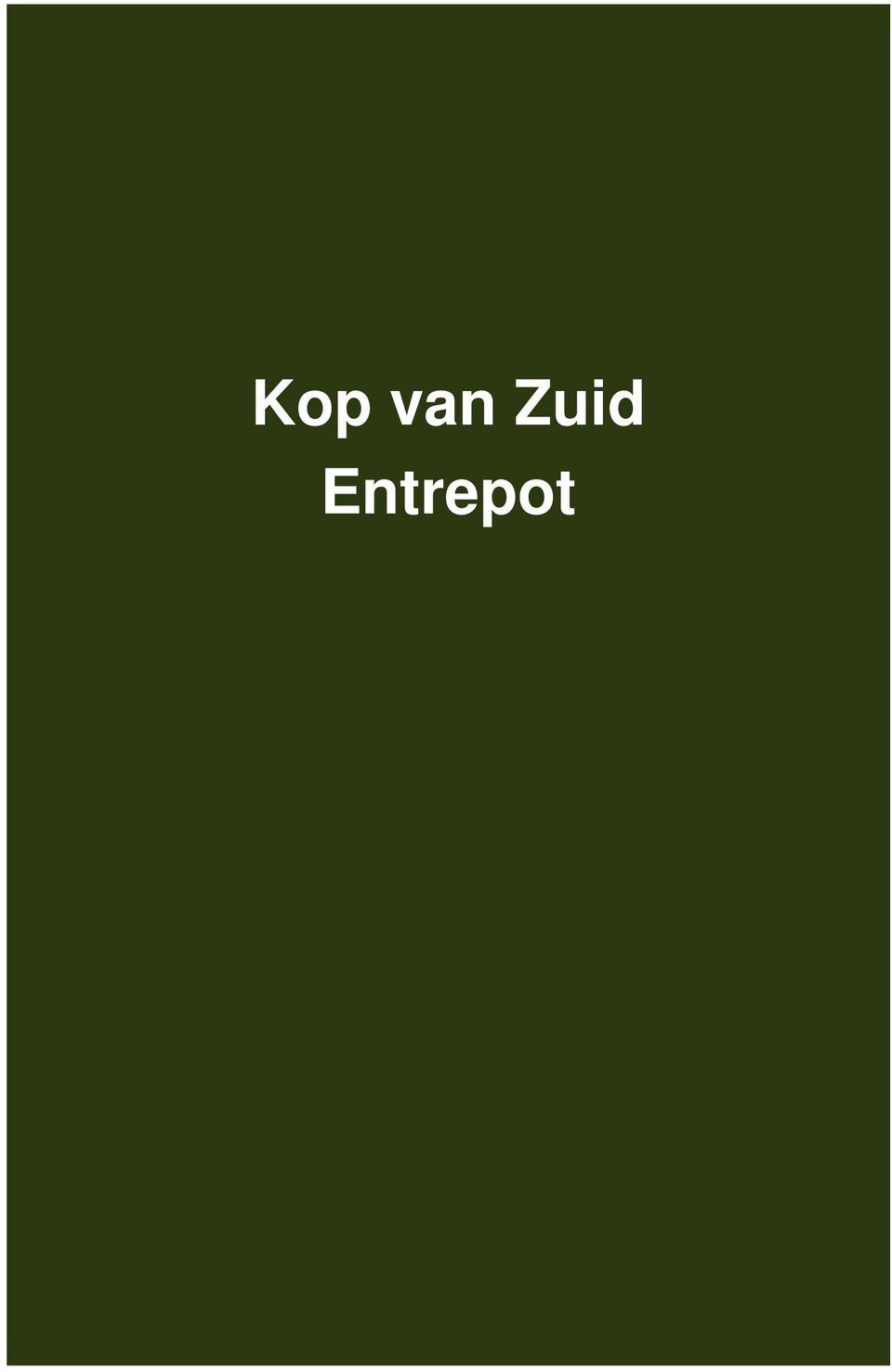 Entrepot