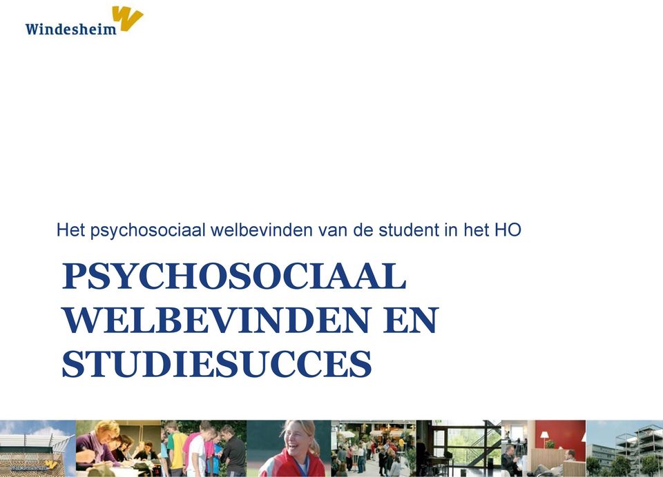 student in het HO