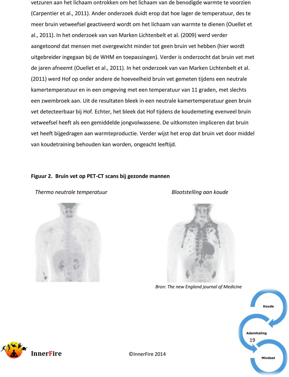 In het onderzoek van van Marken Lichtenbelt et al.