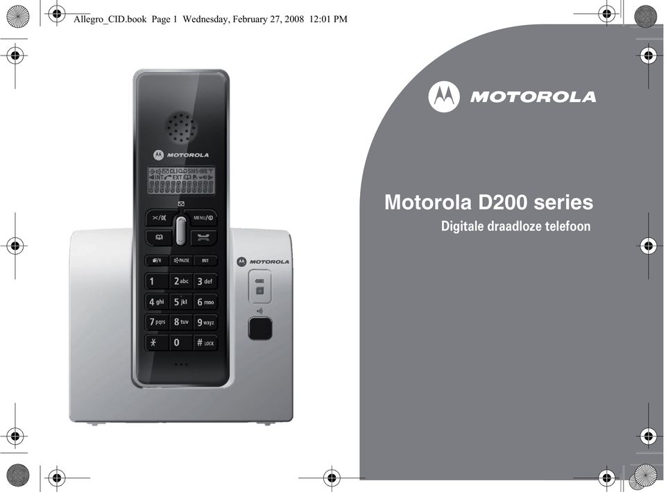 2008 12:01 PM Motorola D200
