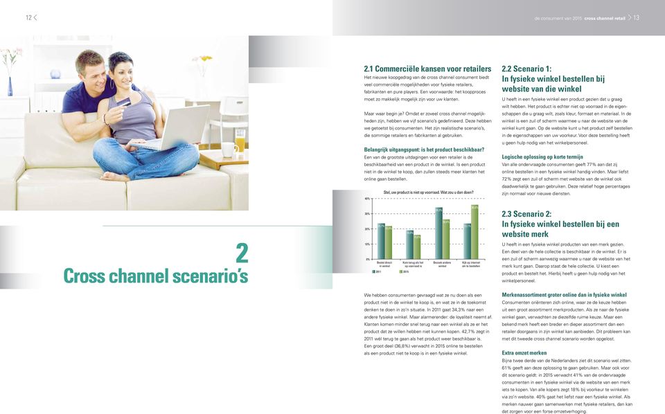 Een voorwaarde: het koopproces moet zo makkelijk mogelijk zijn voor uw klanten. Maar waar begin je? Omdat er zoveel cross channel mogelijkheden zijn, hebben we vijf scenario s gedefinieerd.