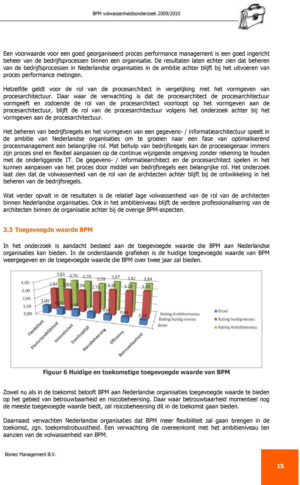 Hetzelfde geldt voor de rol van de procesarchitect in vergelijking met het vormgeven van procesarchitectuur.