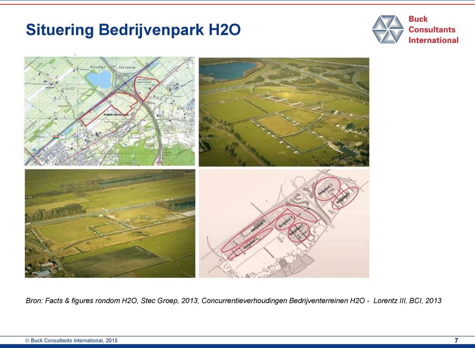 Concurrentieverhoudingen Bedrijventerreinen H2O