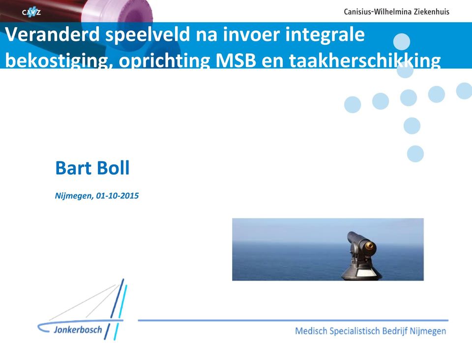 oprichting MSB en