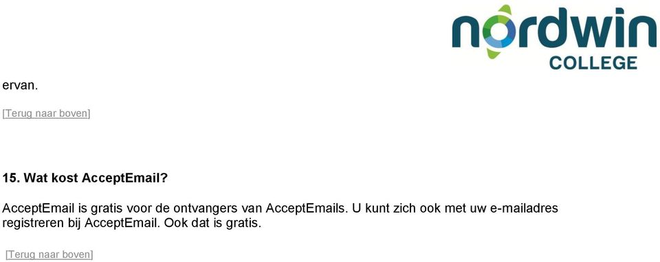 van AcceptEmails.