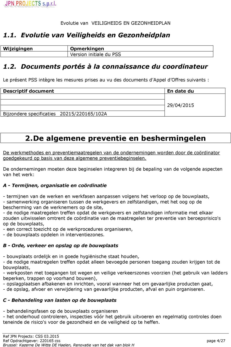 specificaties 20215/220165/102A 2.