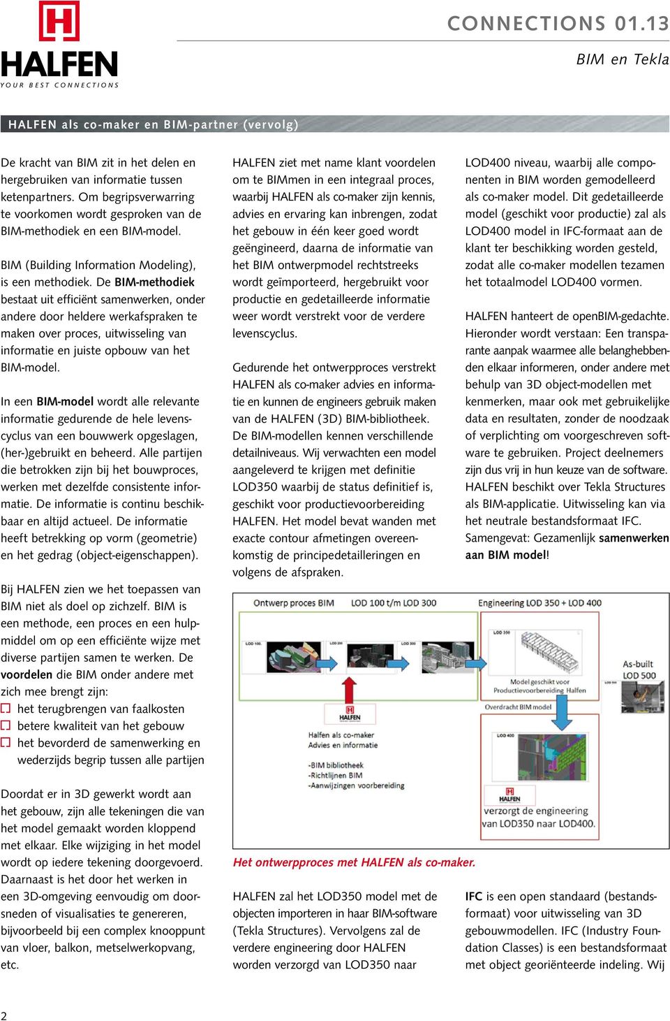 De BIM-methodiek bestaat uit efficiënt samenwerken, onder andere door heldere werkafspraken te maken over proces, uitwisseling van informatie en juiste opbouw van het BIM-model.