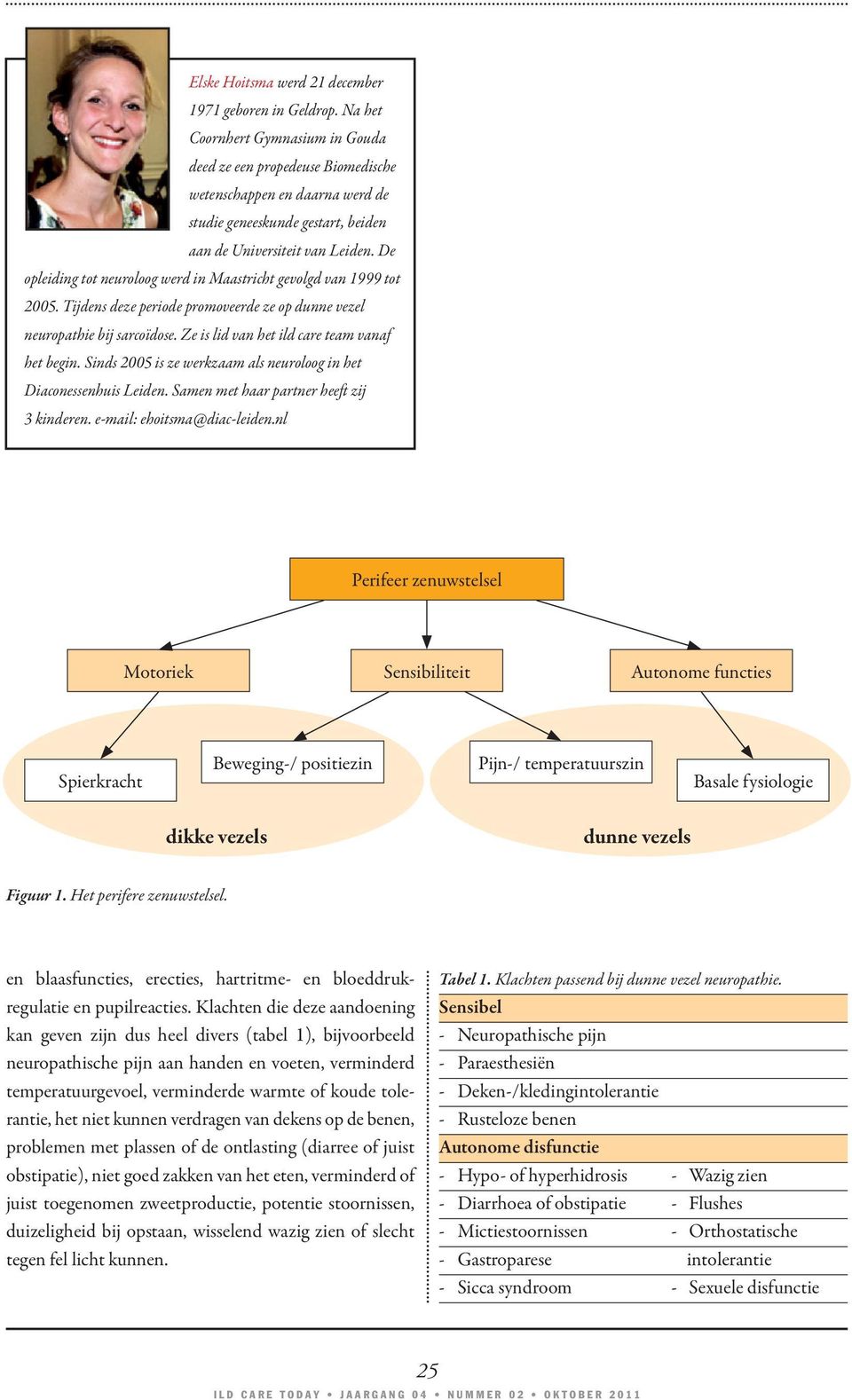 De opleiding tot neuroloog werd in Maastricht gevolgd van 1999 tot 2005. Tijdens deze periode promoveerde ze op dunne vezel neuropathie bij sarcoïdose. Ze is lid van het ild care team vanaf het begin.