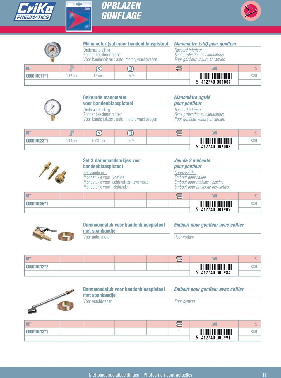 bandenblazer : auto, motor, vrachtwagen Manomètre agréé pour gonfleur Raccord inférieur Sans protection en caoutchouc Pour gonfleur voiture et camion C0000023* 0-0 bar Ø 63 mm /4 E ):ELMHEK=UUXUU]: