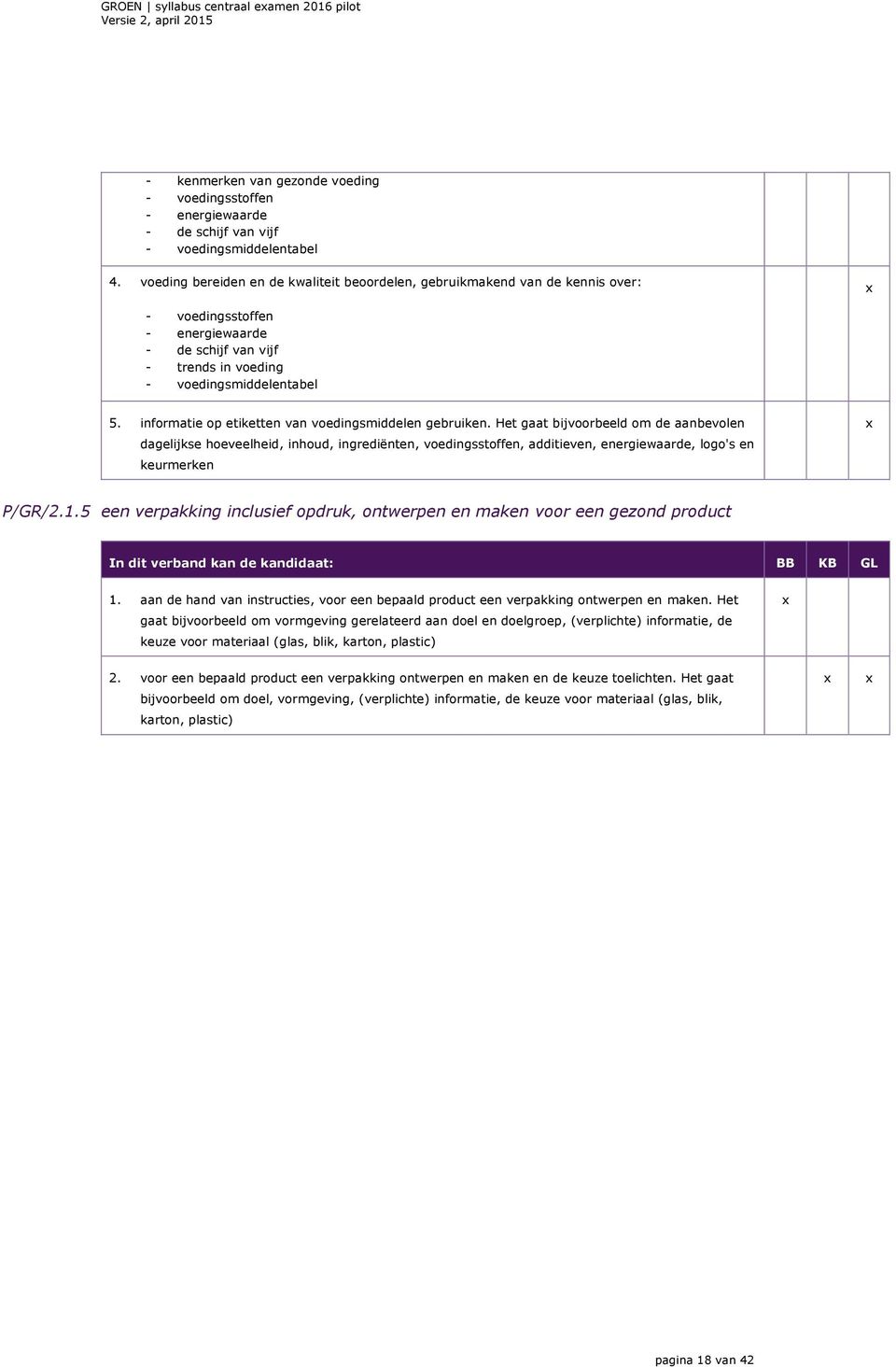 informatie op etiketten van voedingsmiddelen gebruiken.