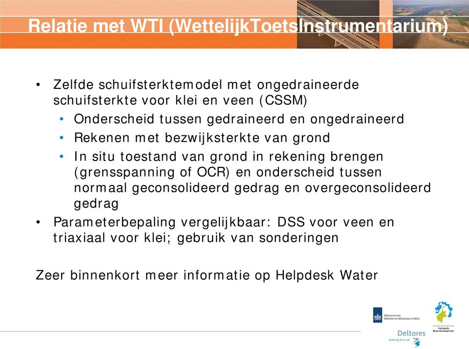 rekening brengen (grensspanning of OCR) en onderscheid tussen normaal geconsolideerd gedrag en overgeconsolideerd gedrag