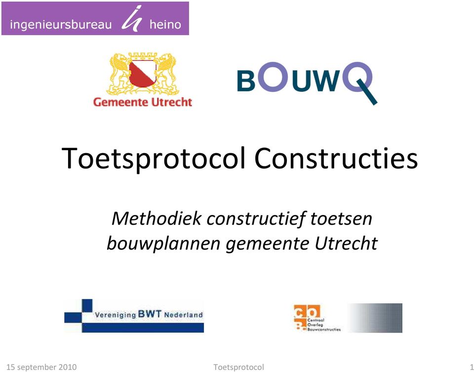 toetsen bouwplannen gemeente