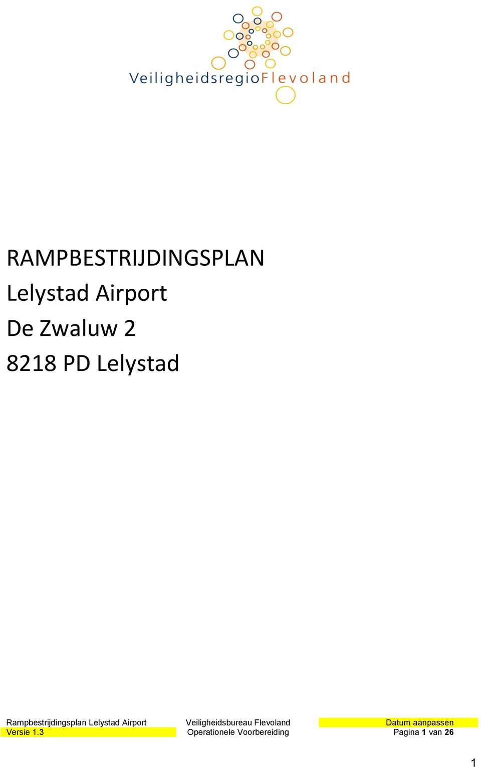 Lelystad Versie 1.