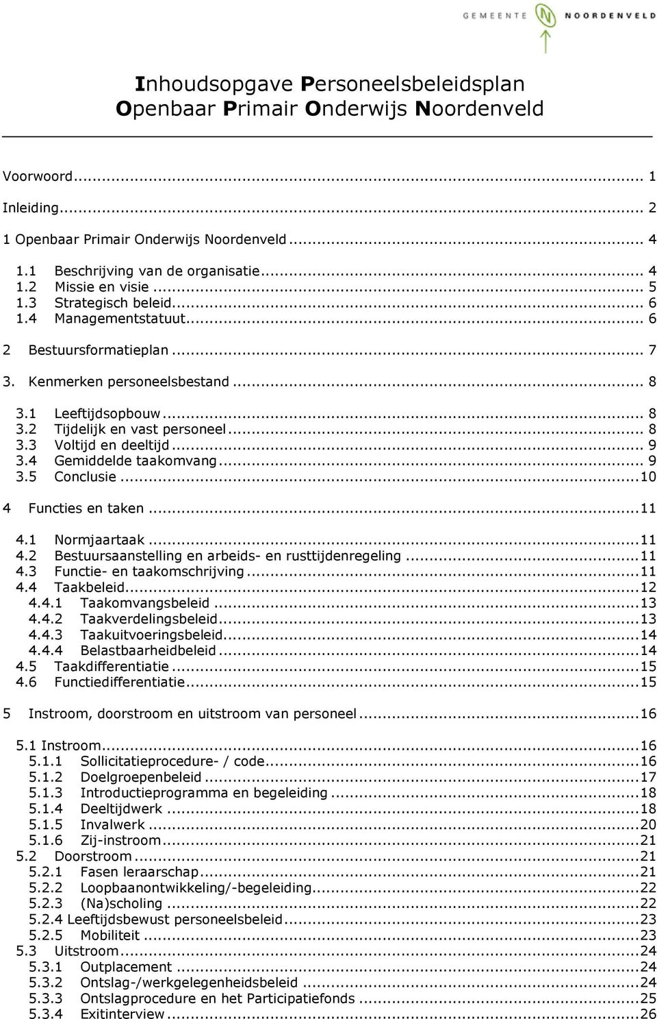 .. 9 3.4 Gemiddelde taakomvang... 9 3.5 Conclusie...10 4 Functies en taken...11 4.1 Normjaartaak...11 4.2 Bestuursaanstelling en arbeids- en rusttijdenregeling...11 4.3 Functie- en taakomschrijving.