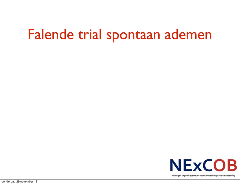 Falende trial