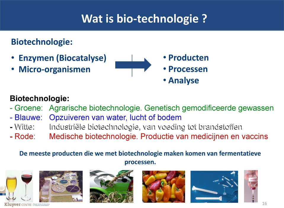 Agrarische biotechnologie.