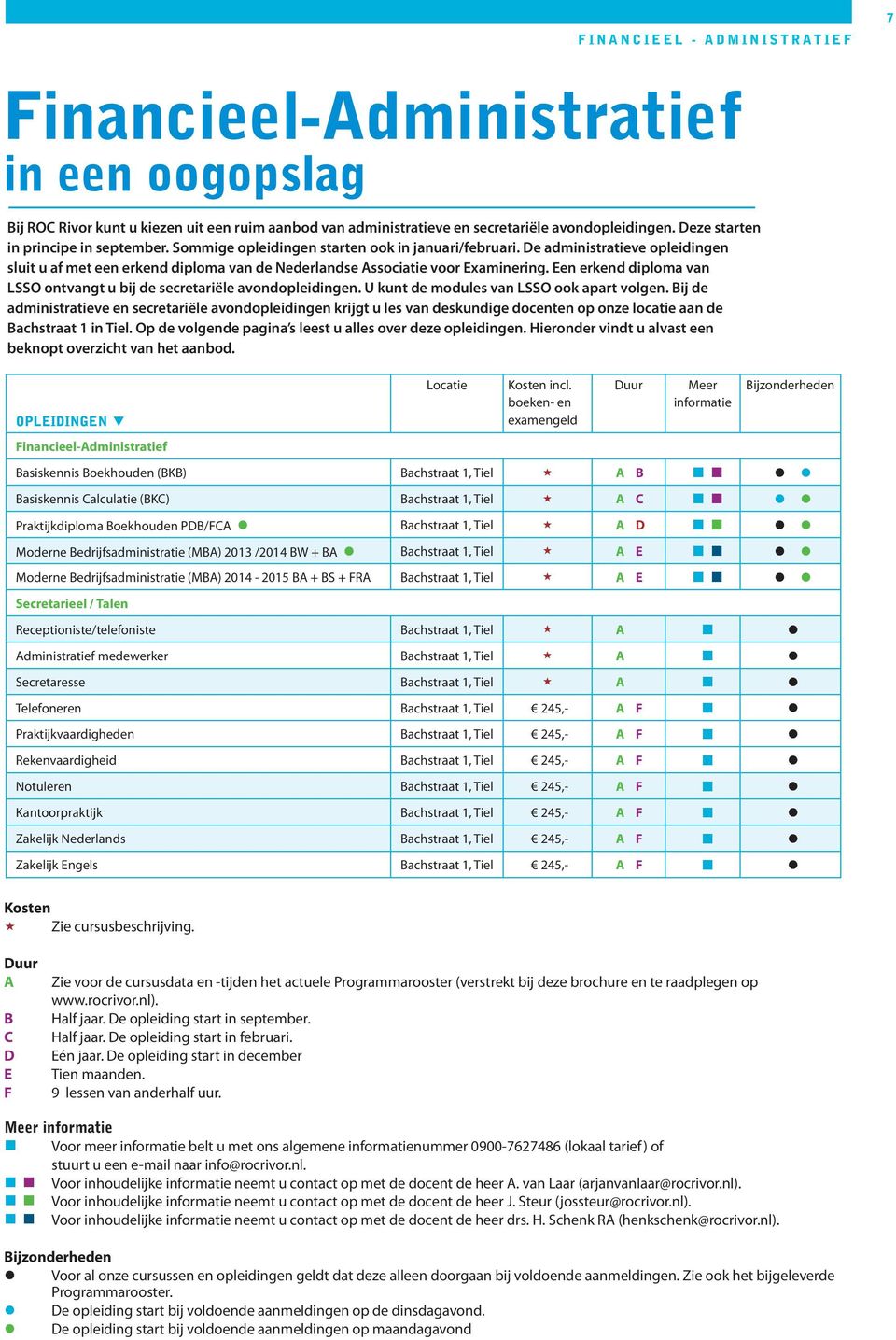 De administratieve opleidingen sluit u af met een erkend diploma van de Nederlandse Associatie voor Examinering. Een erkend diploma van LSSO ontvangt u bij de secretariële avondopleidingen.