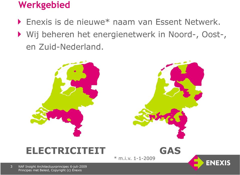 Wij beheren het energienetwerk in Noord-, Oost-, en