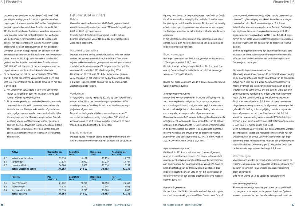 Onderdeel van deze implementatie is onder meer het contractregister, het verhogen van de kennis en communicatie over de inkoopregelgeving, het aspect integriteit in de te hanteren inkoopprocedures