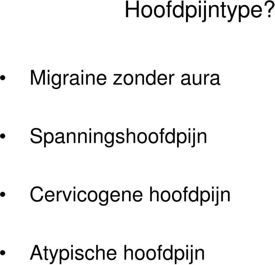 Spanningshoofdpijn